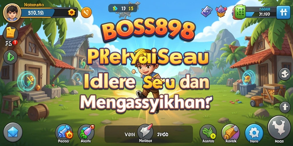 Tampilan gameplay BOS898 yang menarik dengan elemen Idle.