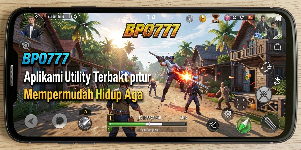 Tampilan antarmuka utama BPO777 yang penuh fitur Utility.