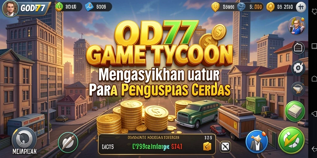 Tangkapan layar gameplay GOD77 menampilkan pengalaman Tycoon yang seru.