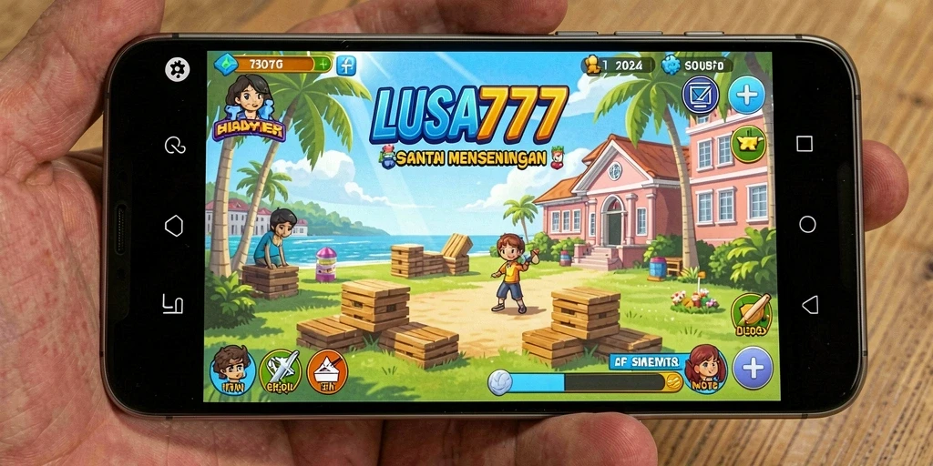 Tampilan gameplay LUSA777 yang menghibur dan interaktif