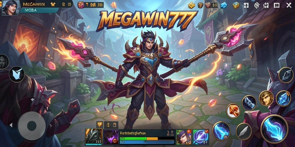 Tampilan gameplay seru di MEGAWIN777 dengan grafik mengesankan.