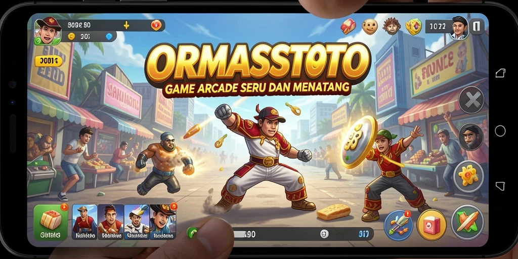 Tampilan gameplay seru dan penuh tantangan di ORMASSTOTO.