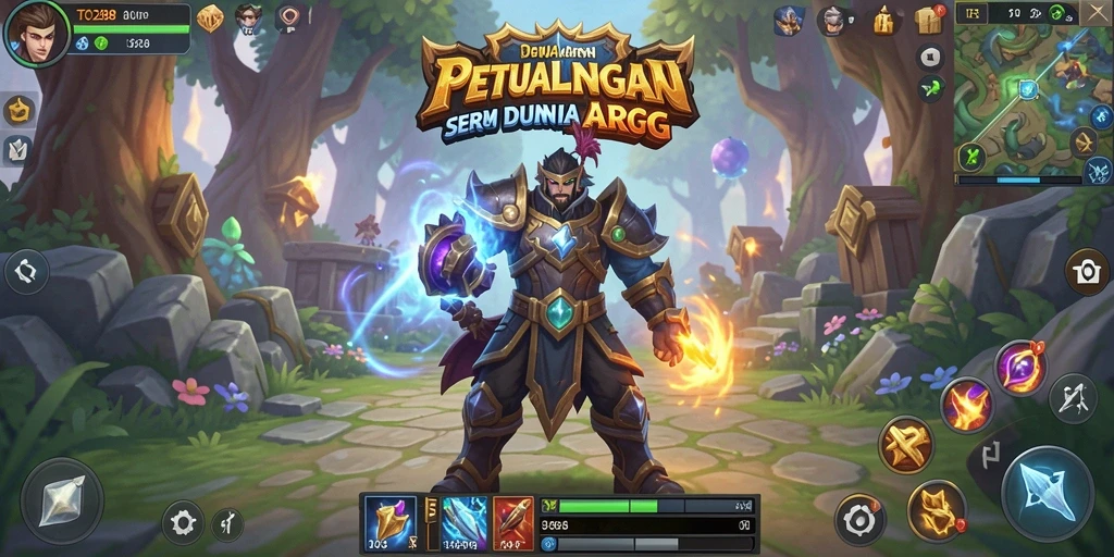 Screenshot gameplay TO288 - petualangan ARPG yang mendebarkan.